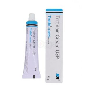 Tretinoin Cream USP 0.025% (Tretin) – Dermatologist-Trusted Acne & Anti-Aging Treatment -30g