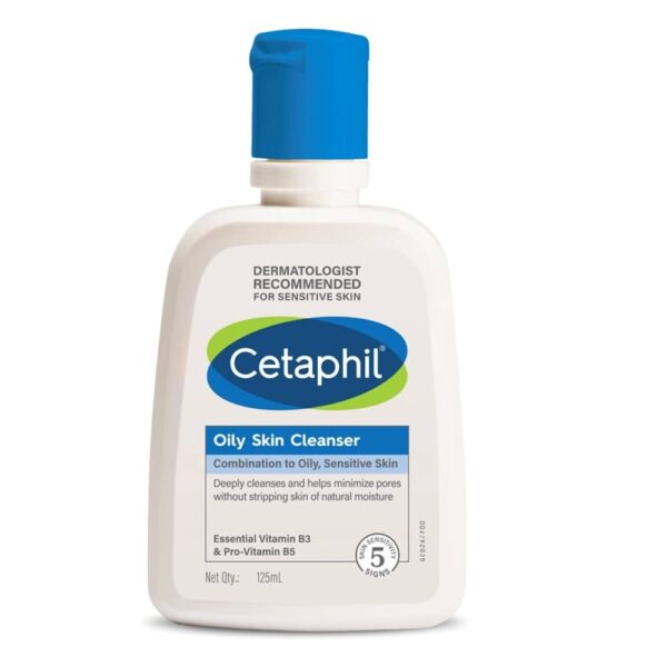 Cetaphil Oily Skin Cleanser For Oily To Combination Skin – 125ml