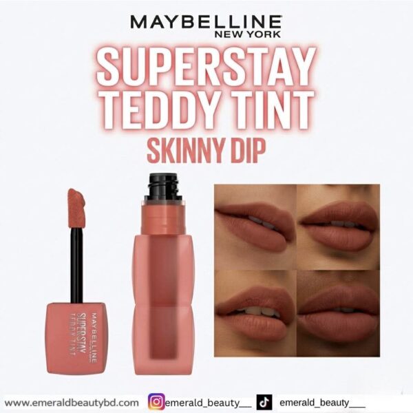 Maybelline Super Stay Teddy Tint 15 Skinny Dipping | Best price in BD