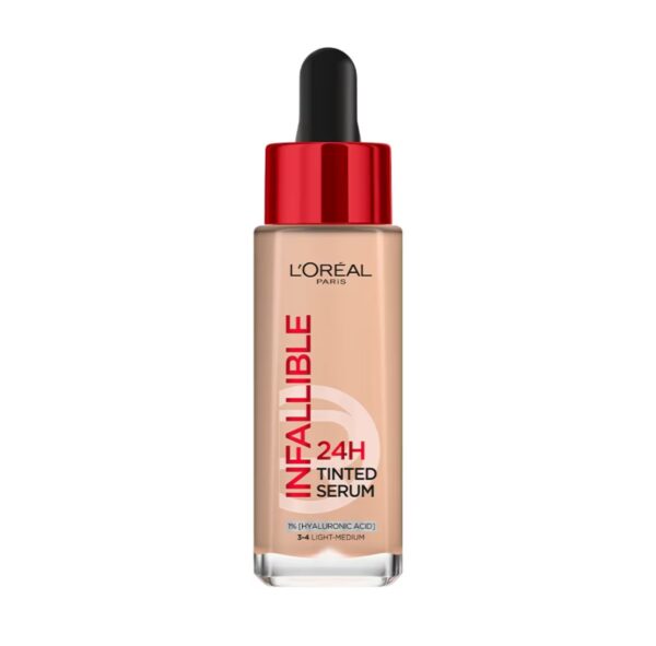 Loreal Paris infallible 24H tinted serum foundation-Light medium ( 3-4)