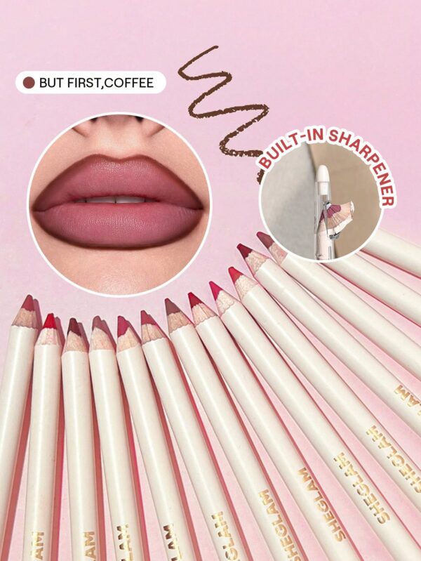 Sheglam lip facts lipliner-“But 1st coffee”